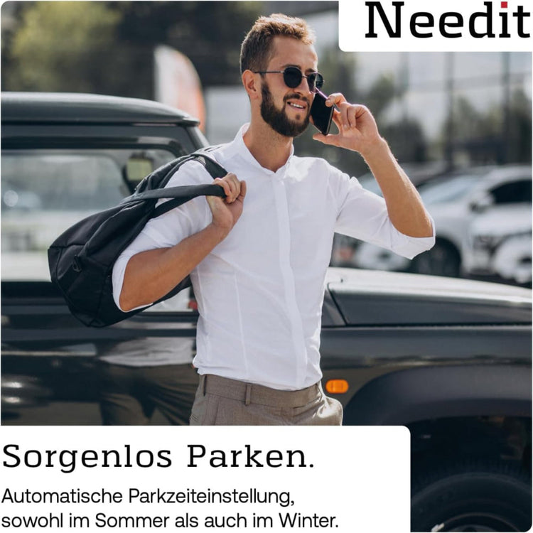 Park Lite - Elektronische Parkscheibe - automatische Parkuhr für jedes Fahrzeug | Needit