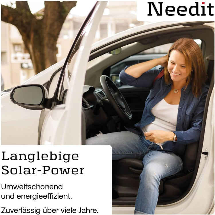 Park Lite Solar - Elektronische Parkscheibe - automatische Parkuhr für jedes Fahrzeug | Needit
