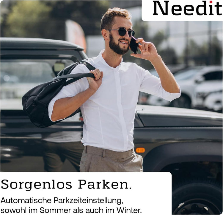 Park Lite One - Elektronische Parkscheibe - automatische Parkuhr für jedes Fahrzeug | Needit