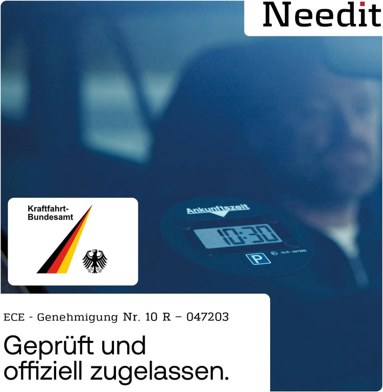 Park Lite One - Elektronische Parkscheibe - automatische Parkuhr für jedes Fahrzeug | Needit