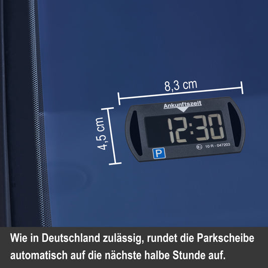 Needit Park Mini elektronische Parkscheibe Maße